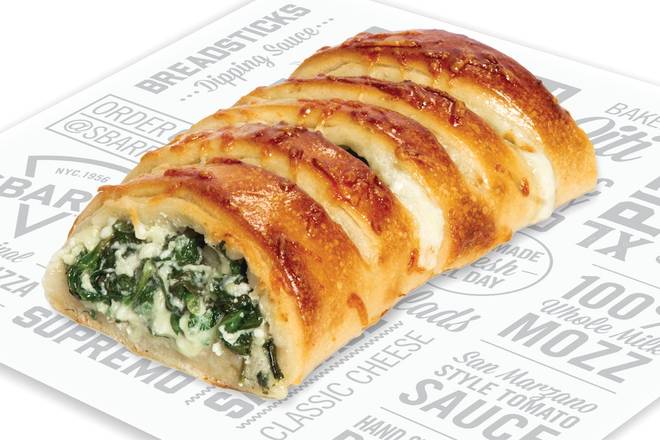 Individual Spinach Stromboli