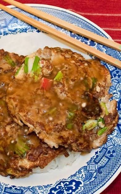 47. Beef Egg Foo Young