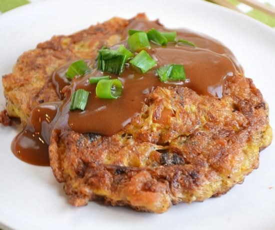 45. Roast Pork Egg Foo Young