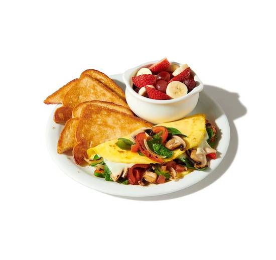 Loaded Veggie Omelette