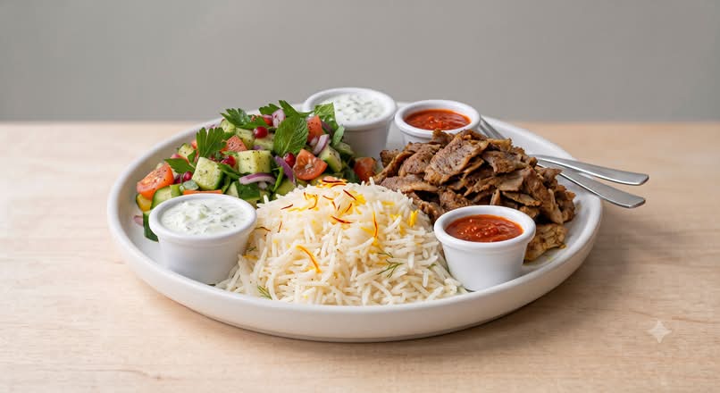 55) Lamb or Beef Shawarma