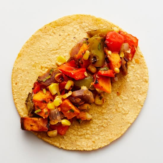 Mixed Veggies Taco