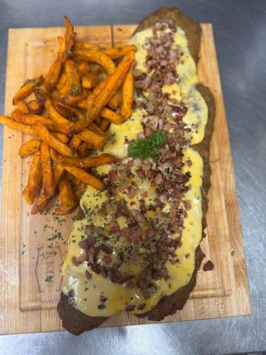 Milanesa Americana con Boniato (Tamaño regular)