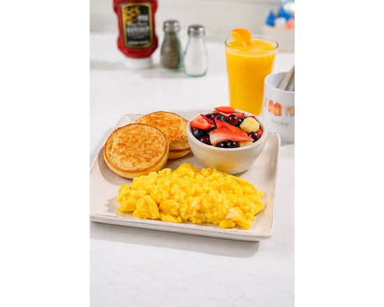 2 Egg Breakfast no meat ⚡