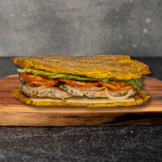 Jibarito de Pechuga de Pollo