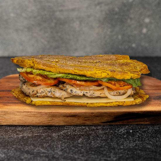 Jibarito de Pechuga de Pollo
