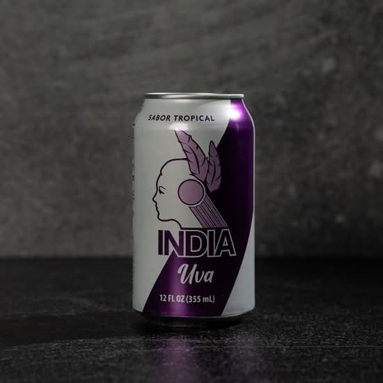 Uva india Lata (grape soda)