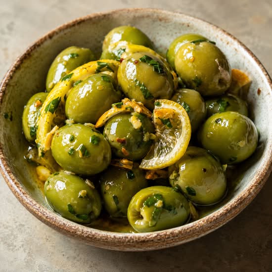 Warm Citrus Olives