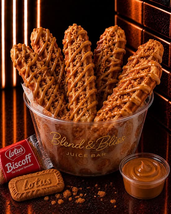 Lotus Biscoff Waffle Sticks