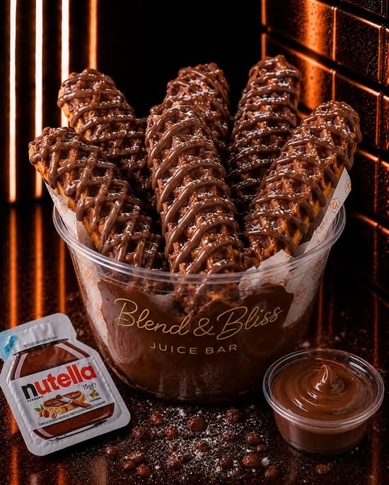 Nutella Waffle Sticks
