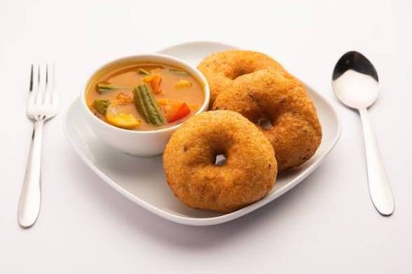 Mendu Vada Sambhar ( 4pcs Vadas )
