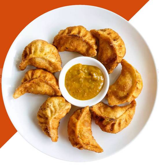 Fried Veg. Momo's ( 5 pcs )