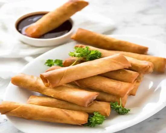 Hakka Noodle Spring Rolls ( Med Size ) ( 6 Pcs )