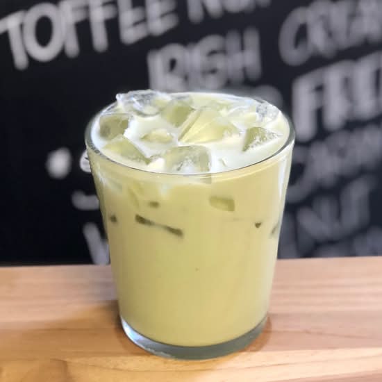 Iced Green Tea Latte