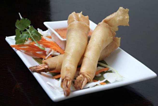 Crispy Tiger Shrimp Roll (4 pieces)