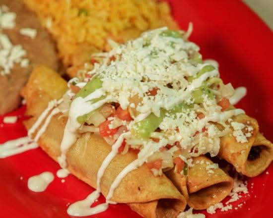Flautas Plate