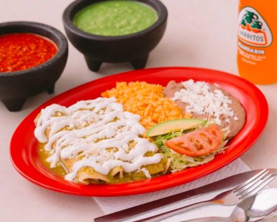 Enchilada Plate
