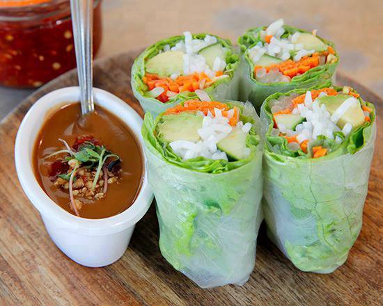 Veggie Avocado Spring Rolls