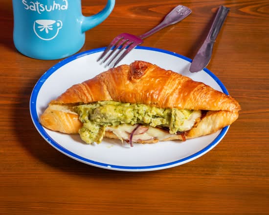 Green Eggs & Ham Breakfast Sandwich