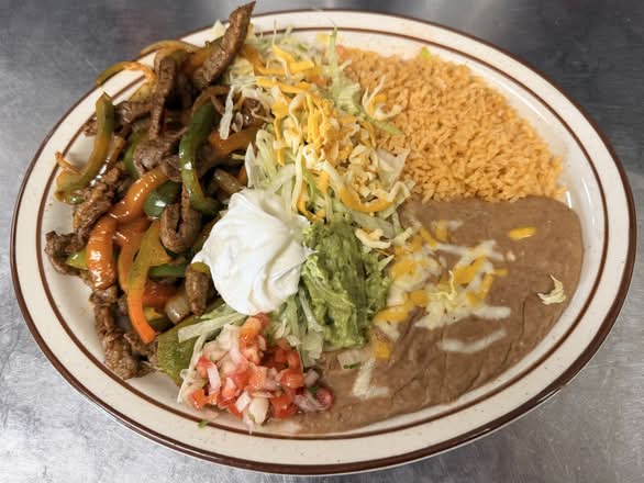 FRIDAY Lunch special  - BEEF FAJITAS