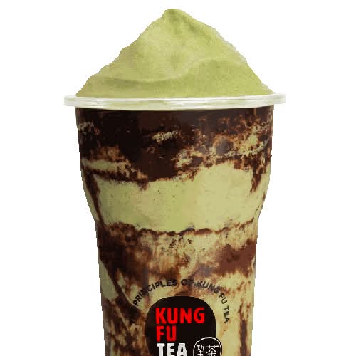 Chocolate Matcha Slush
