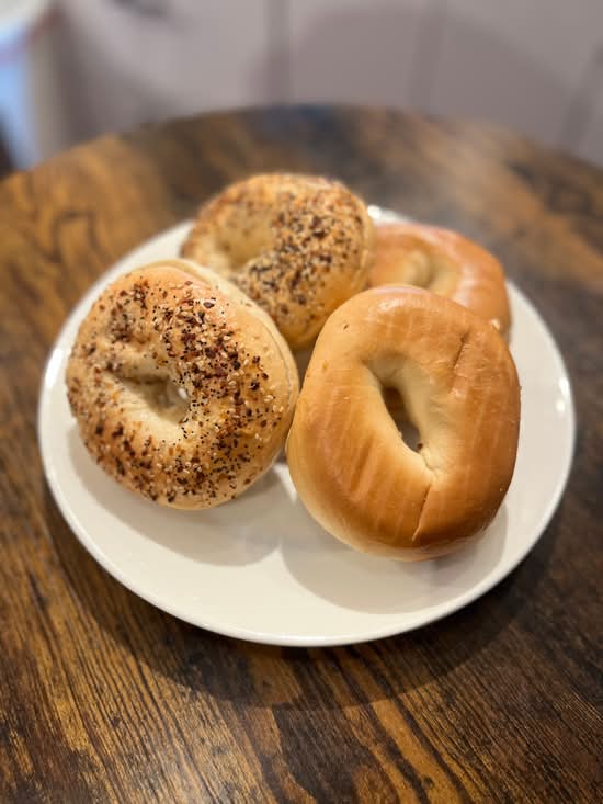 U Bagel with Butter/Jam