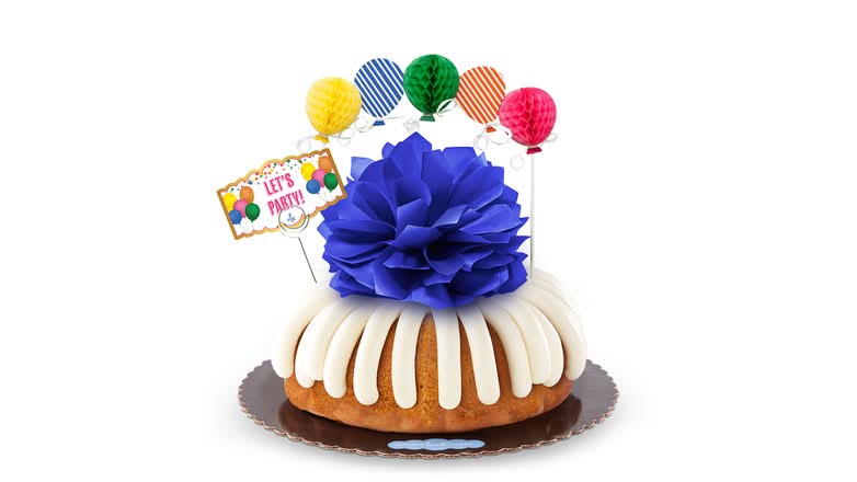 Let's Party Big Decorated Bundt