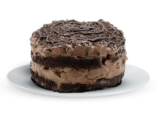 Chocolate Brownie Ice Cream Cake