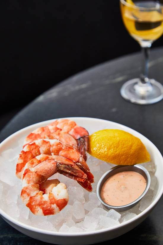 Poached Shrimp