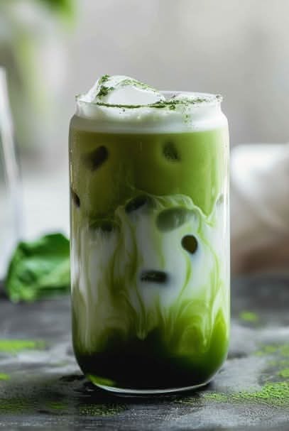 Iced Matcha Latte 16oz