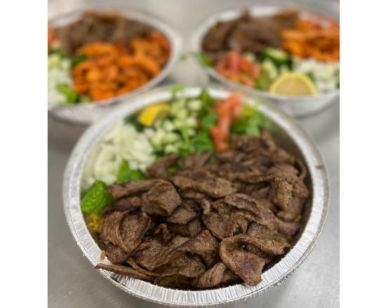 Beef (steak) Rice Salad Platter