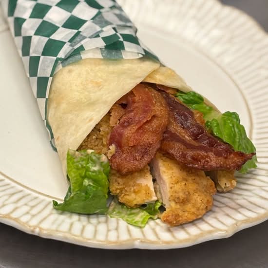 Wrap César au poulet épicé