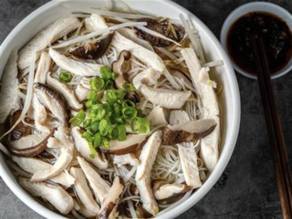 Black Mushroom Beef Vermicelli Soup