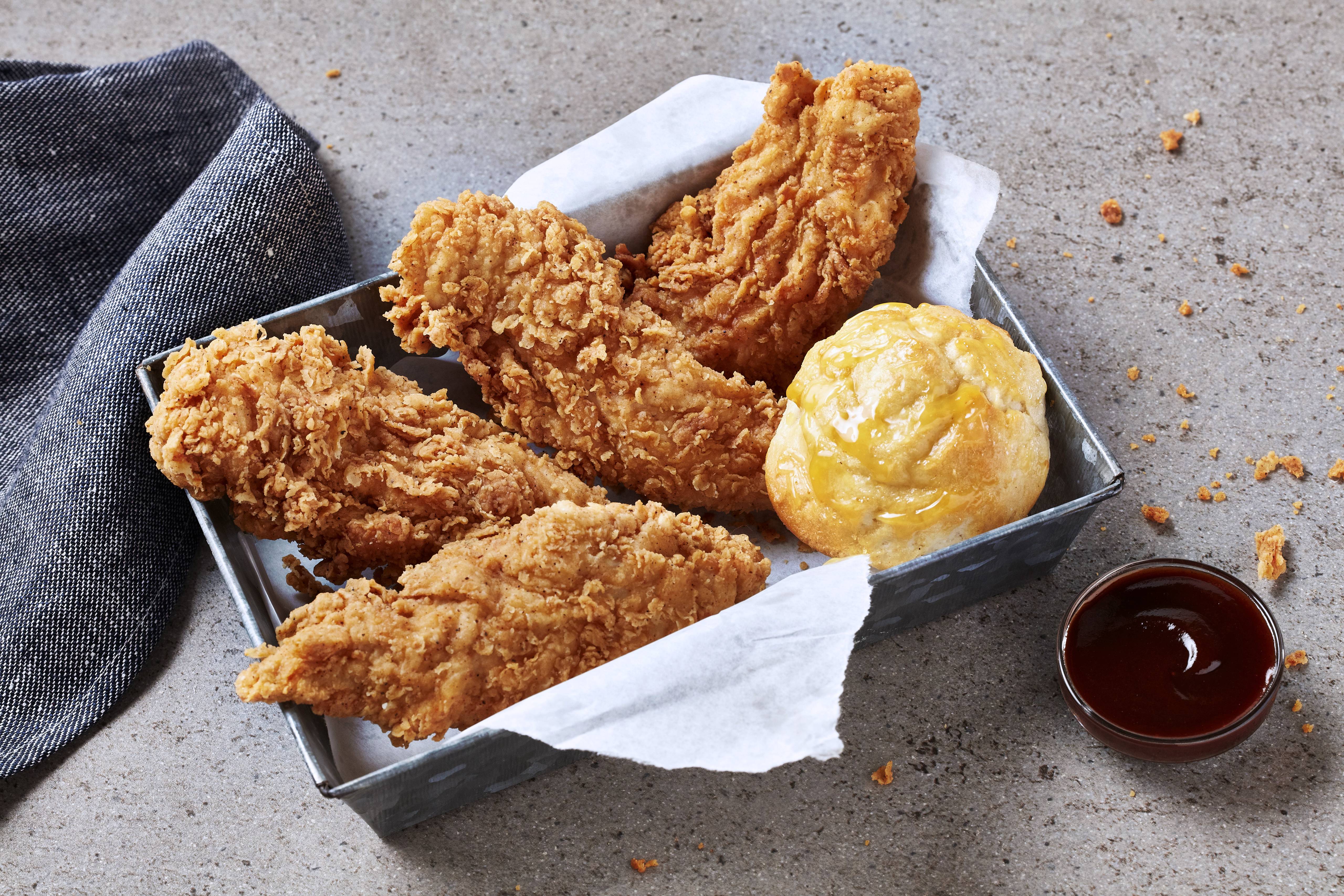 Tenders + Biscuit