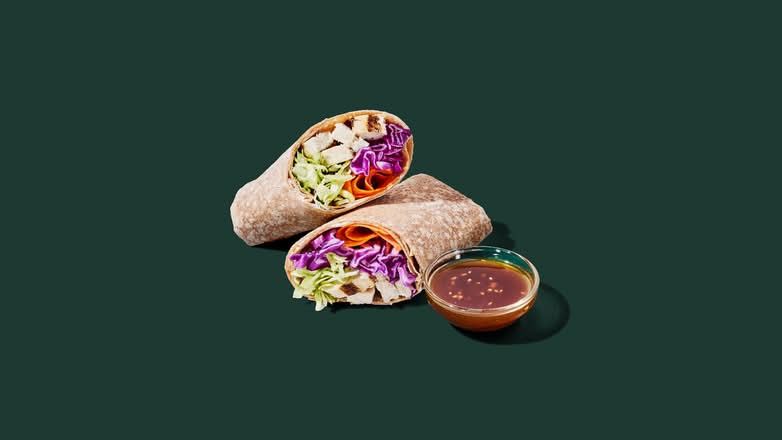 Sesame Ginger Chicken Wrap