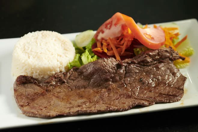 Grilled steak