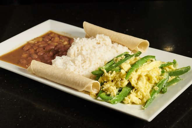 Huevos con rajas