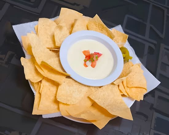 Chips & Queso Blanco Dip
