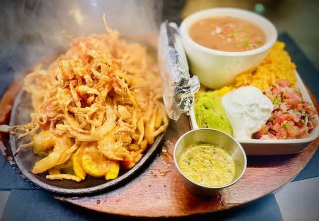 Shrimp Fajitas