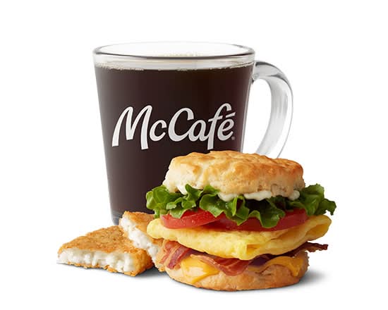 Bacon Deluxe Egg Biscuit Meal
