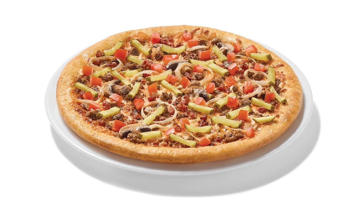 Smash Burger Pizza