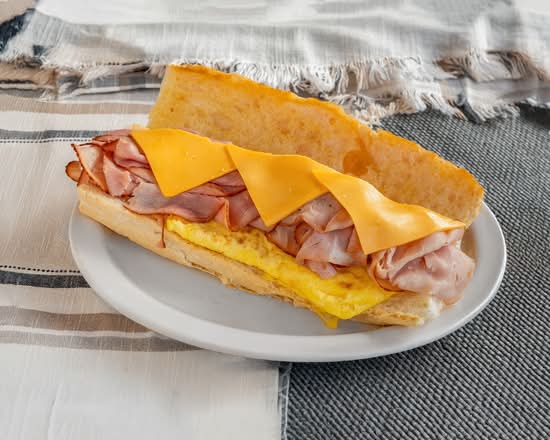 Ham Breakfast Po-Boy