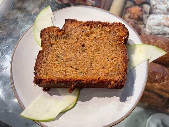 GF Sesame Zucchini Loaf