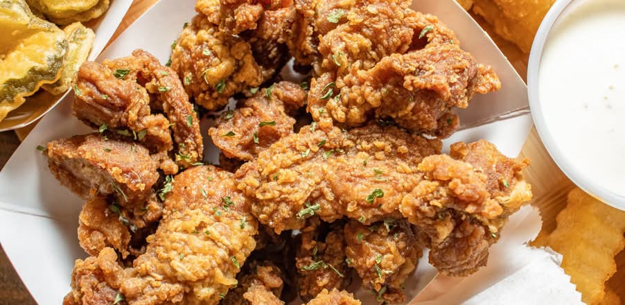 Fried Gizzard