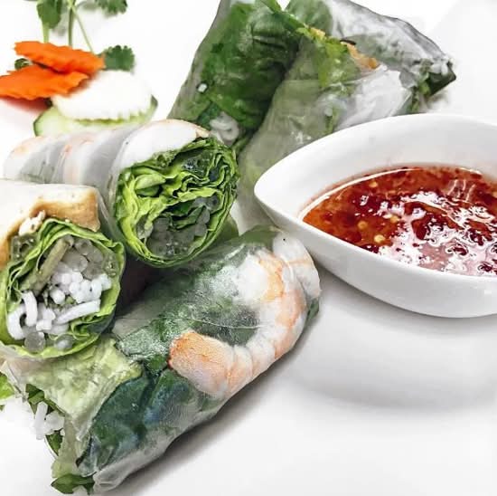 7. Shrimp Spring Rolls (2) | Gỏi Cuốn Tôm