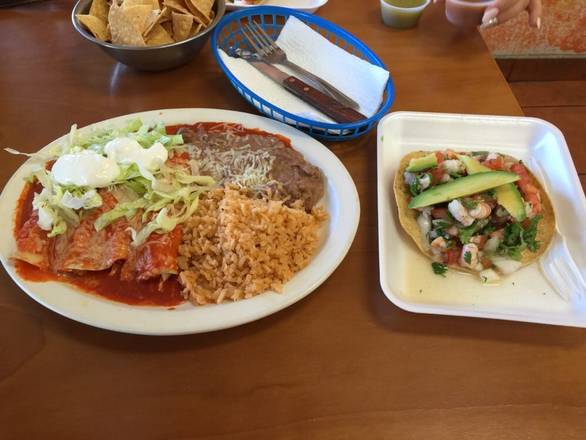 Enchiladas Plate