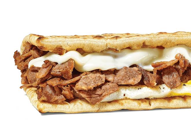Steak, Egg & Cheese