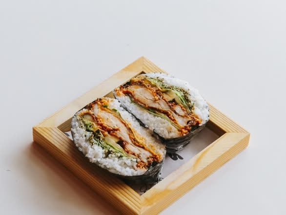 Korean Fried Chicken Onigiri