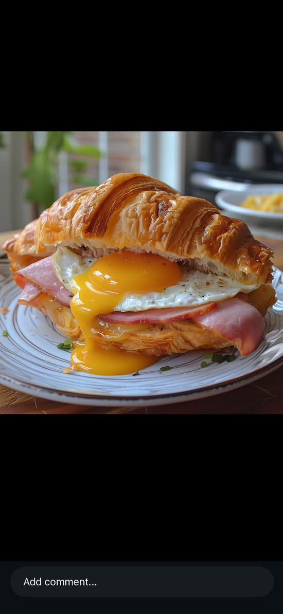 Croissant Breakfast Sandwich