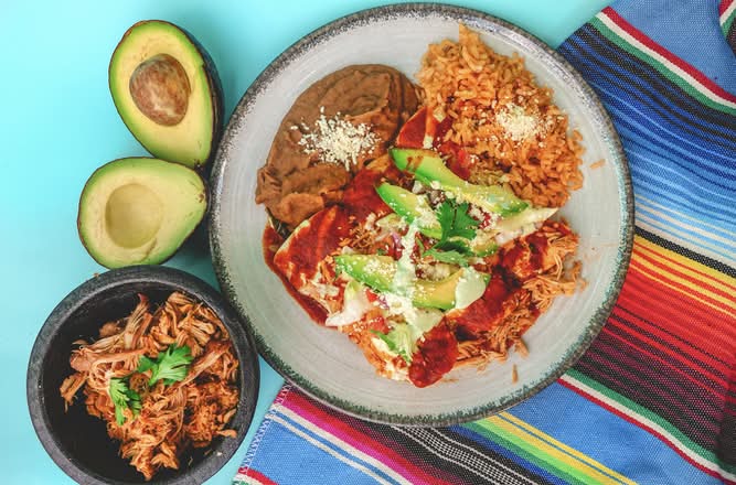 Chicken Enchiladas